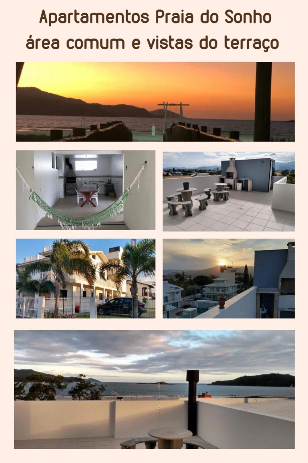 Apartamentos Praia Do Sonho Palhoça Kültér fotó